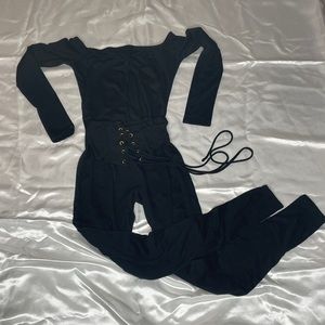 Two piece bodysuit